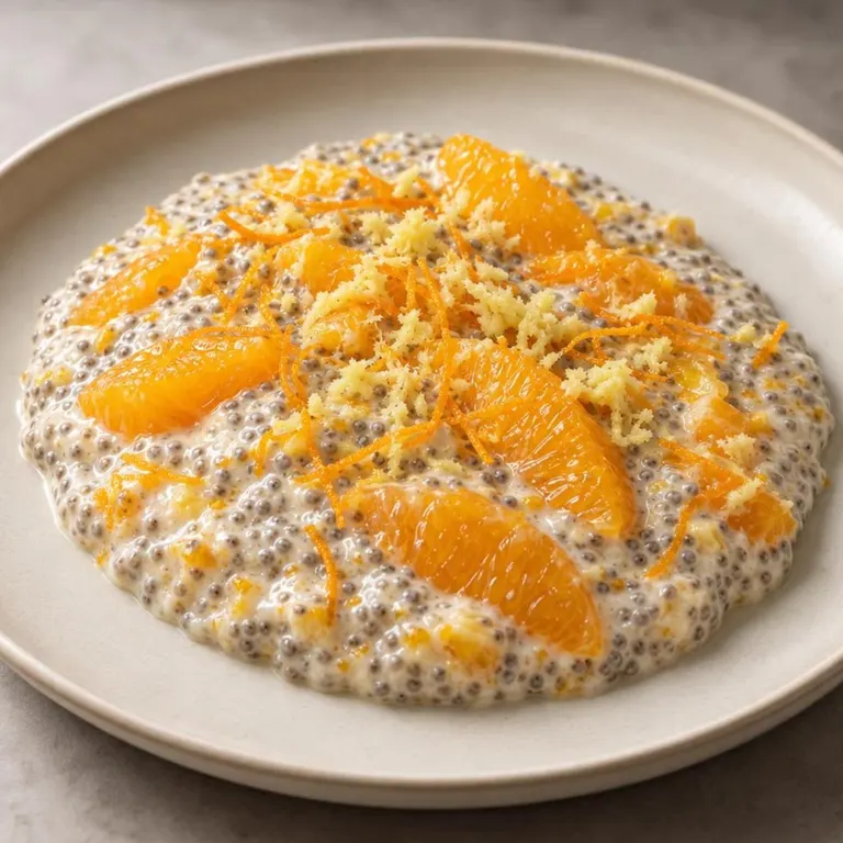 Orange & Ginger Chia Pudding