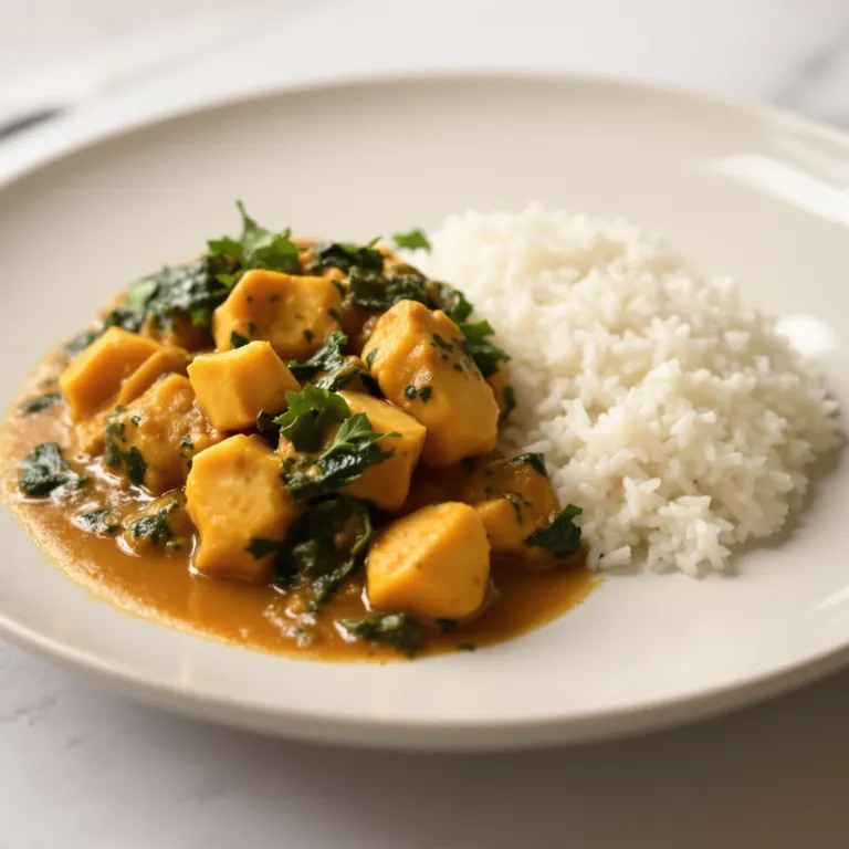 Sun: Paneer & spinach curry
