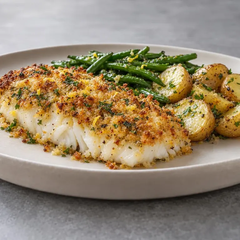 Parmesan Crusted Cod