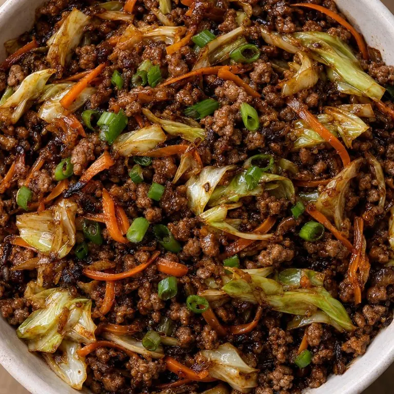 Pork Egg Roll in a Bowl