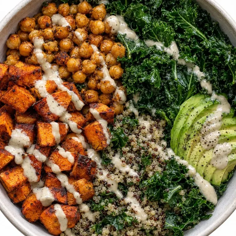 Roasted Sweet Potato Buddha Bowl