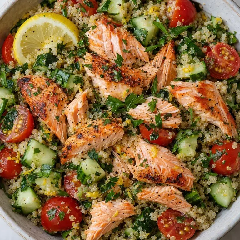 Salmon & Quinoa Herb Bowl