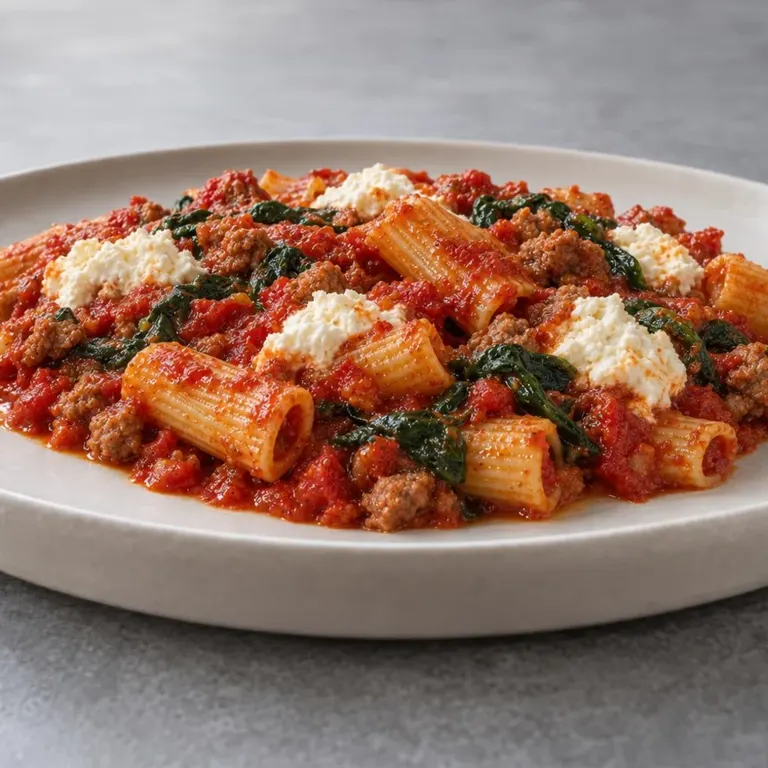 Sausage & Ricotta Rigatoni