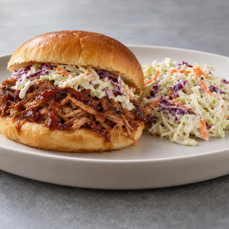 Slow Cooker BBQ Pulled Pork Sandwiches