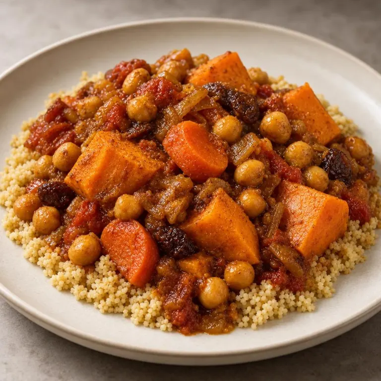 Slow Cooker Chickpea Tagine