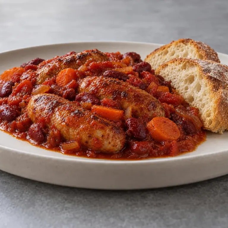 Slow Cooker Sausage Casserole