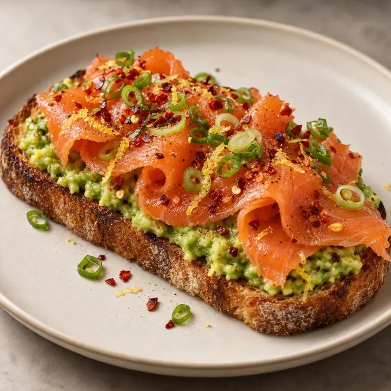 Smoked Salmon Avocado Toast