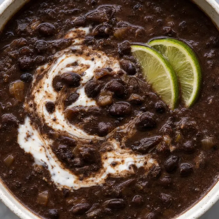 Smoky Black Bean Soup