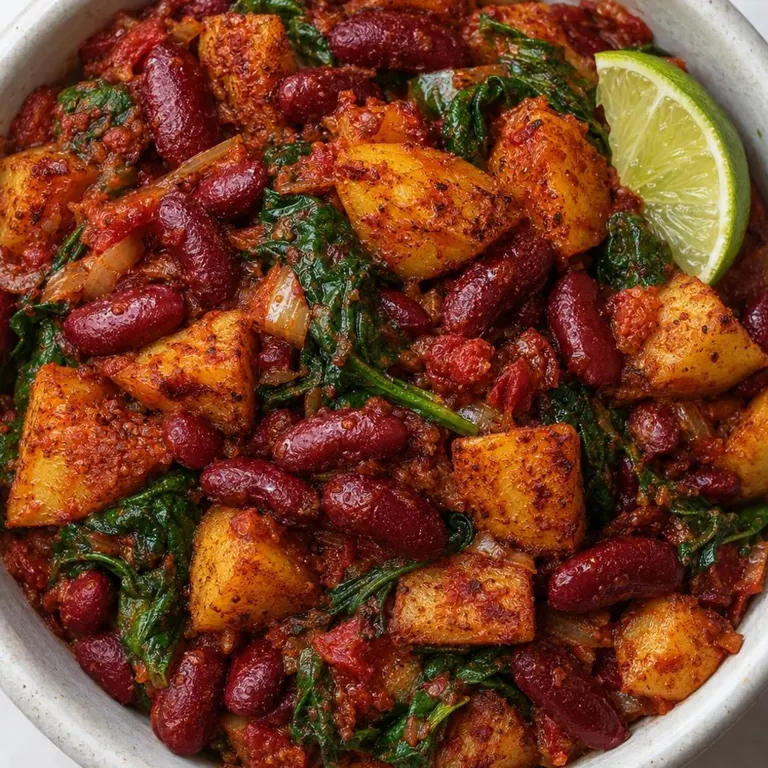 Smoky Kidney Bean & Potato Bowl
