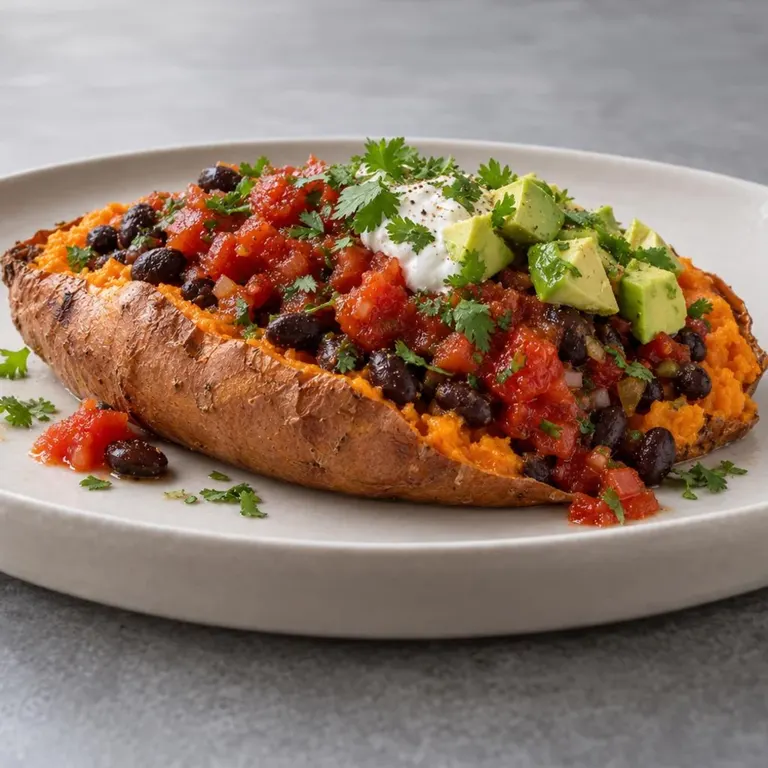 Southwest Stuffed Sweet Potato