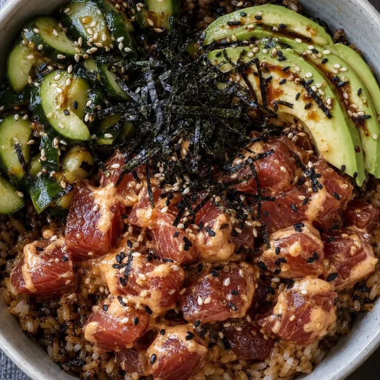 Spicy Tuna Sushi Bowl