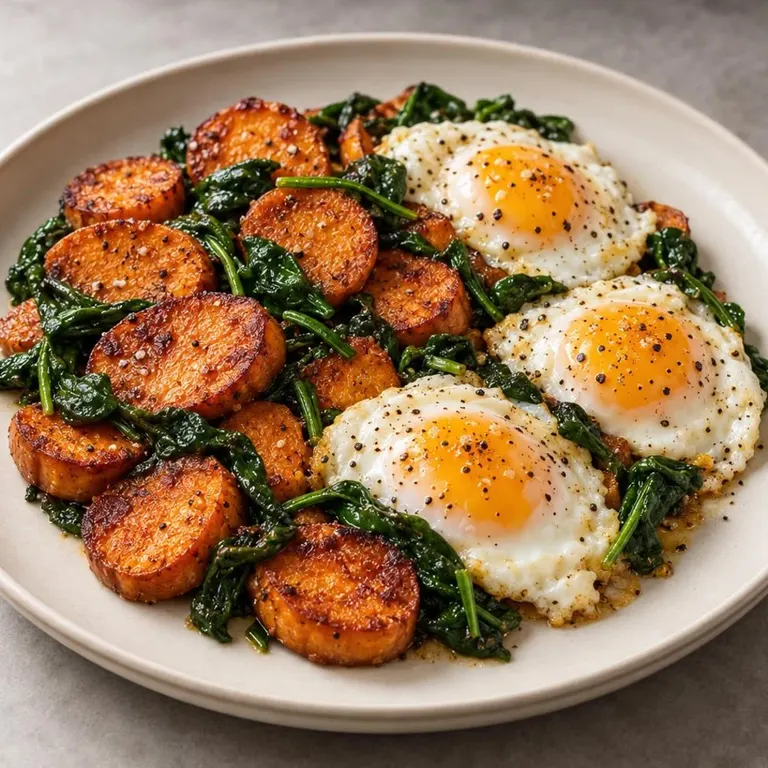 Sweet Potato & Egg Breakfast Plate