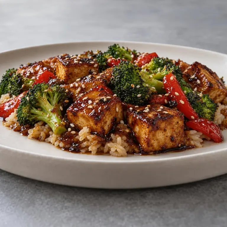 Teriyaki Tofu Stir-Fry