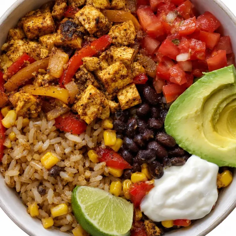 Tofu Breakfast Burrito Bowl