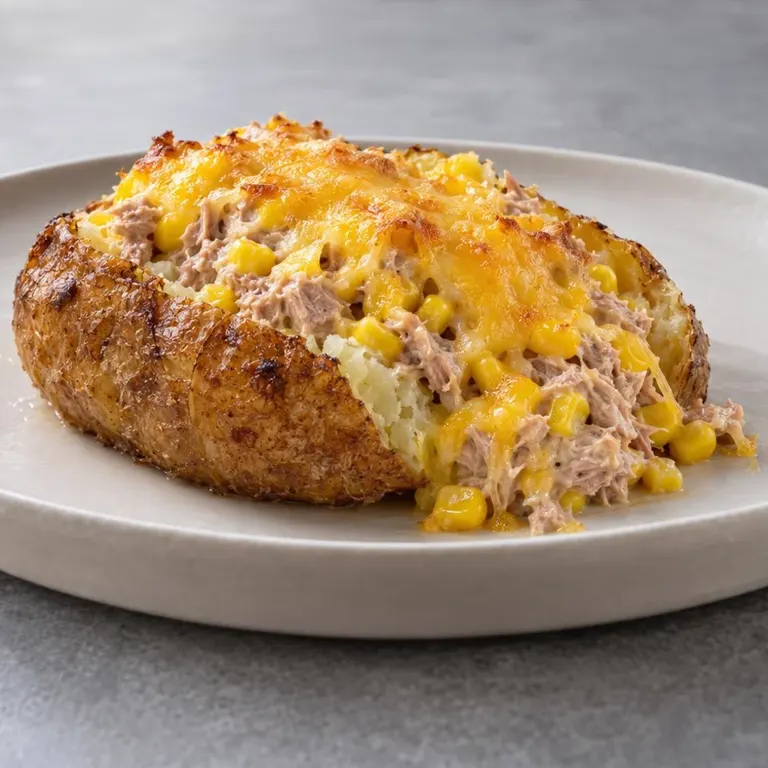 Tuna Sweetcorn Jacket Potato