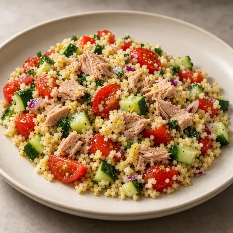 Tuna Tabbouleh Plate