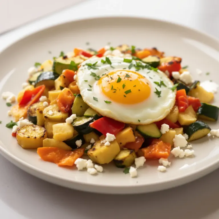 Roasted vegetable frittata