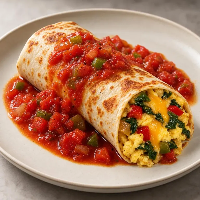 Veggie Breakfast Burrito