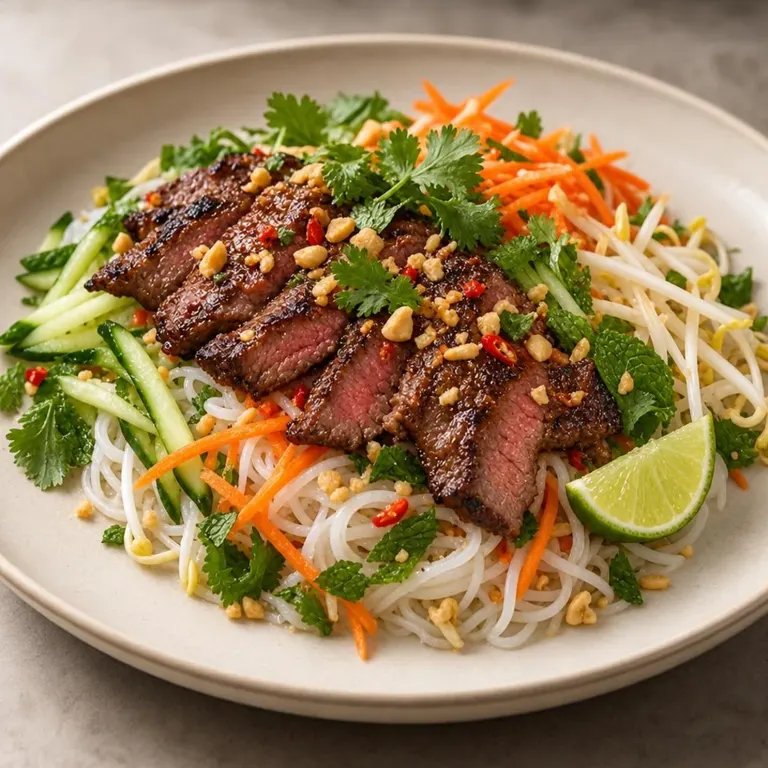 Vietnamese Beef Noodle Salad
