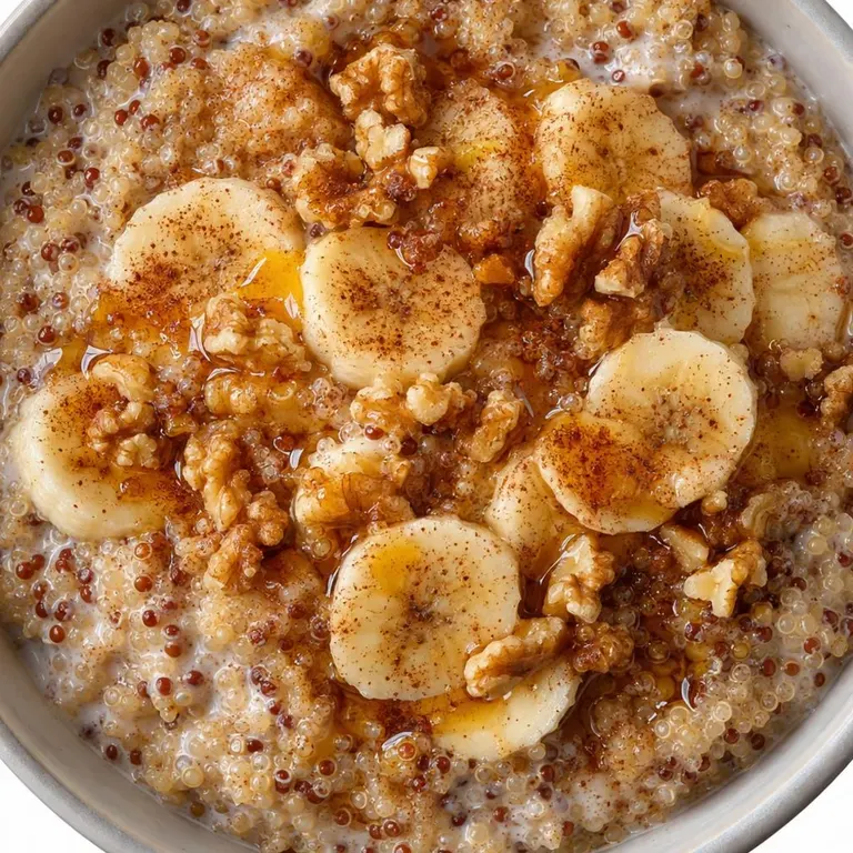 Warm Cinnamon Quinoa Bowl