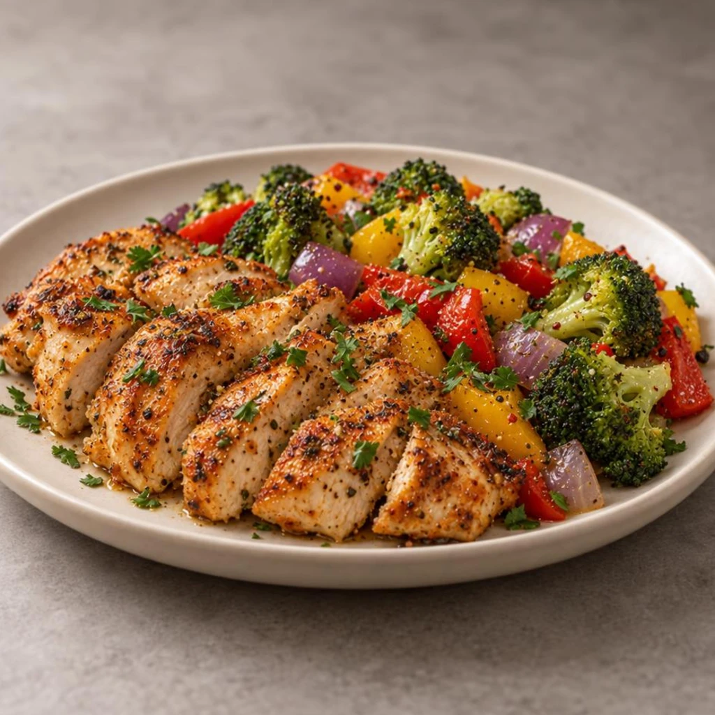 Microwave chicken bowl