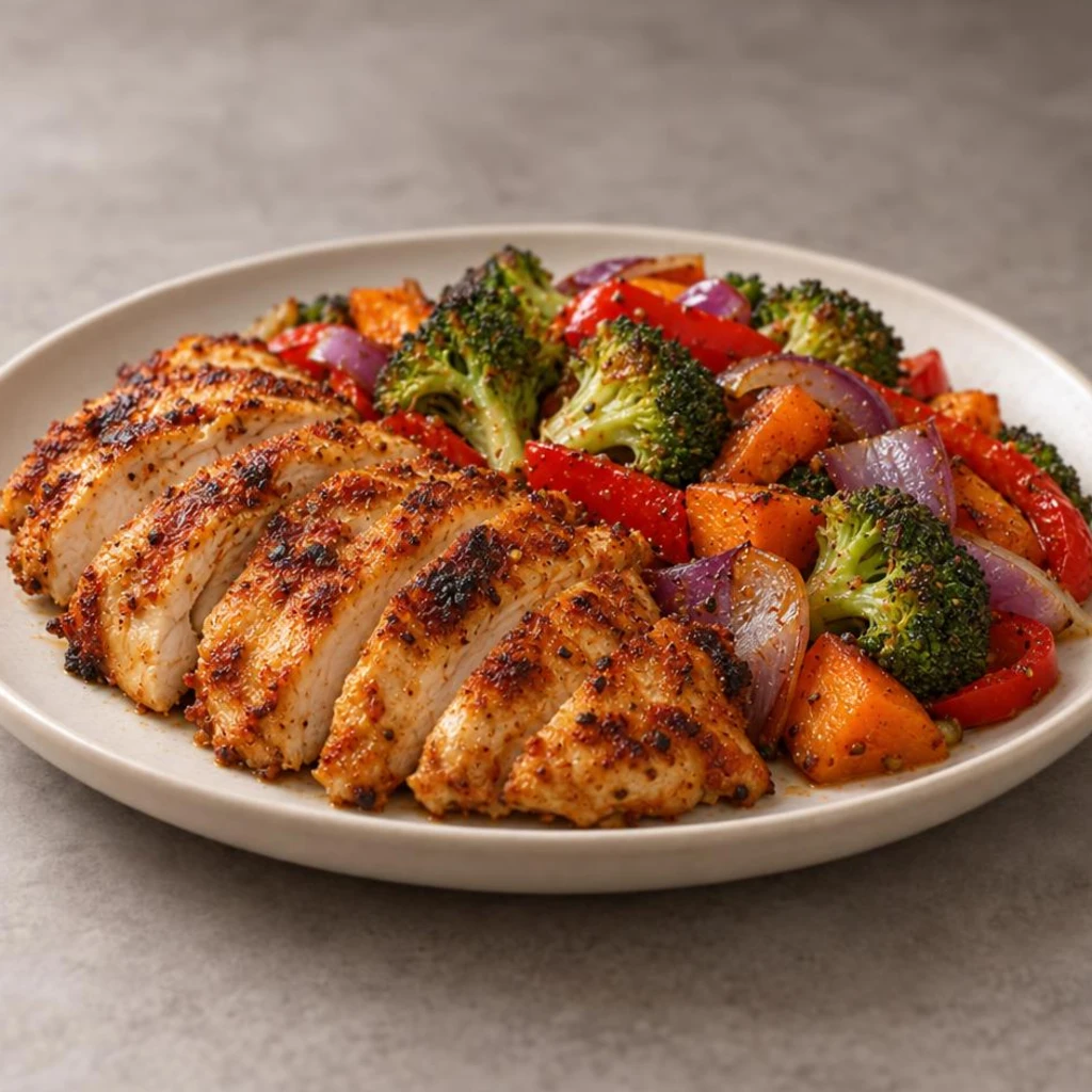 Microwave chicken bowl