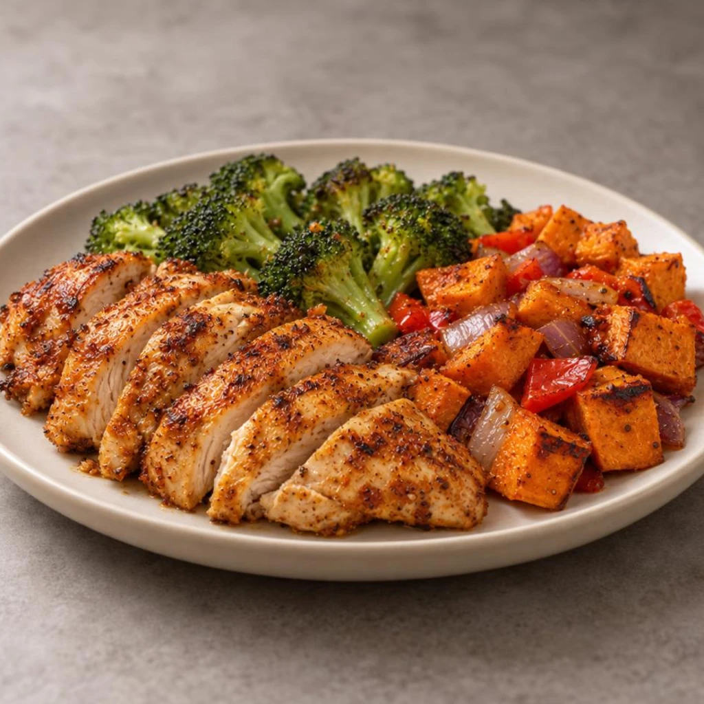 Microwave chicken bowl