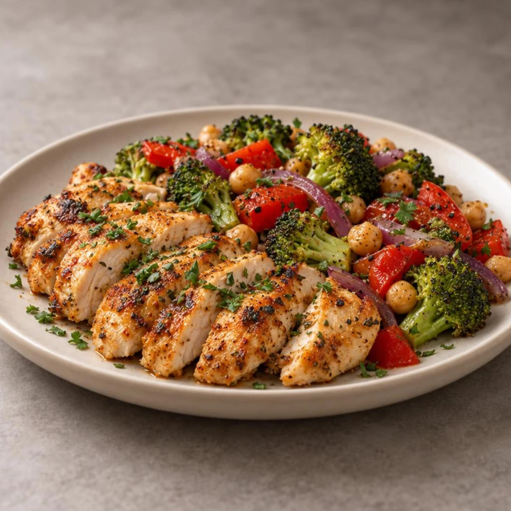 Microwave chicken bowl