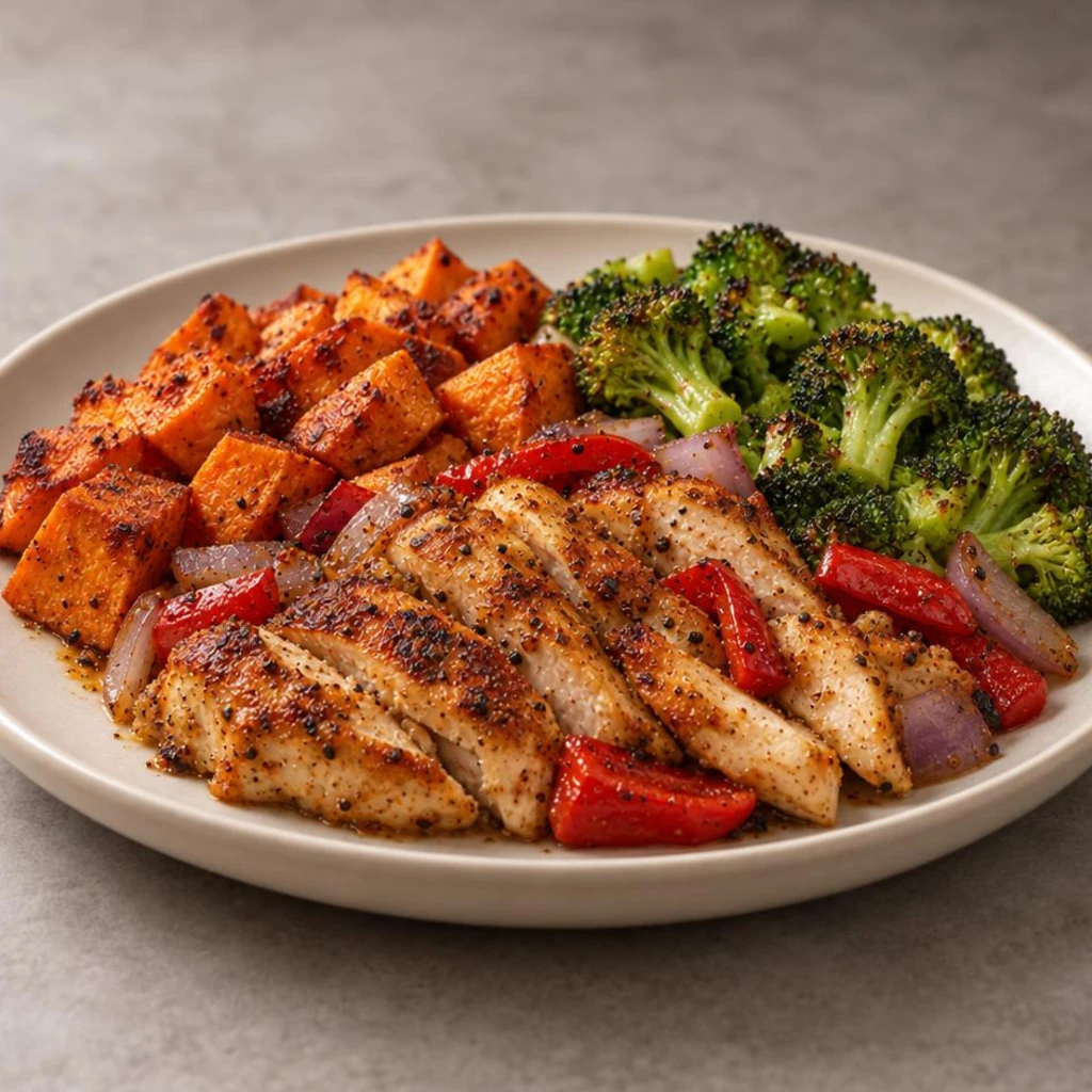 Microwave chicken bowl