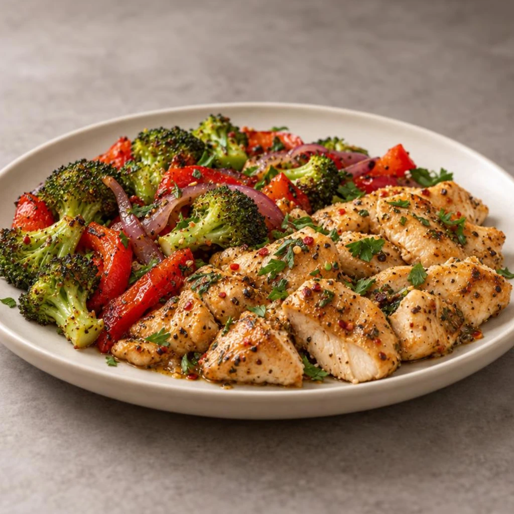 Microwave chicken bowl