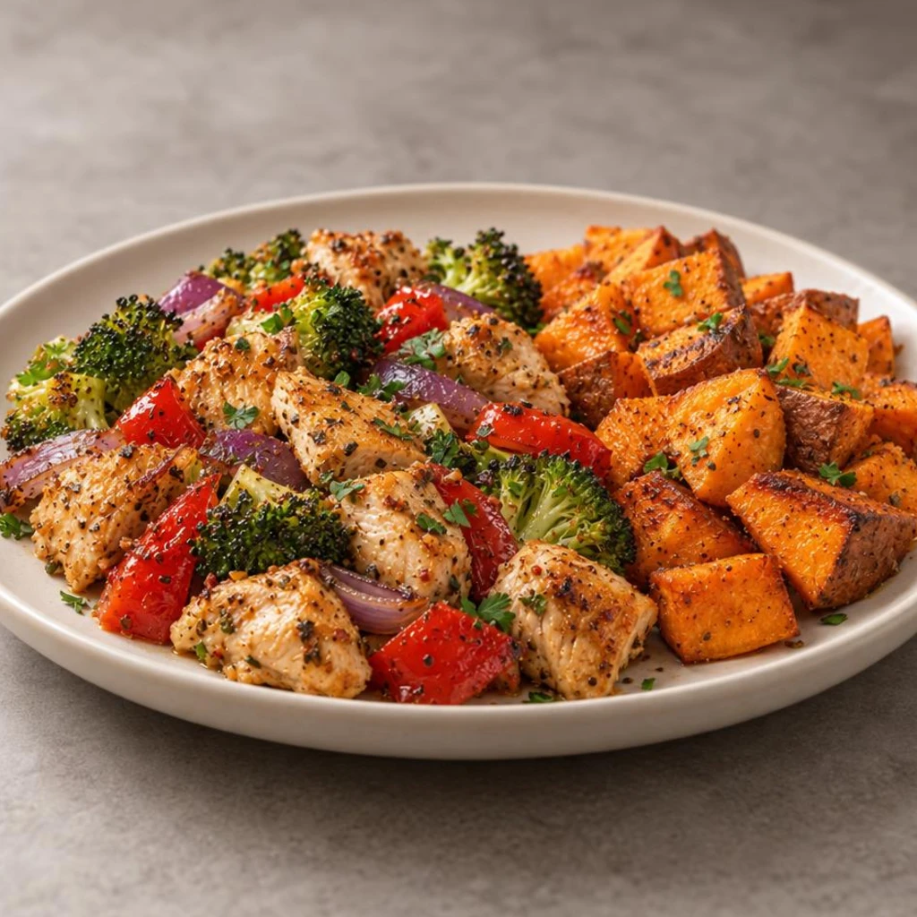 Microwave chicken bowl