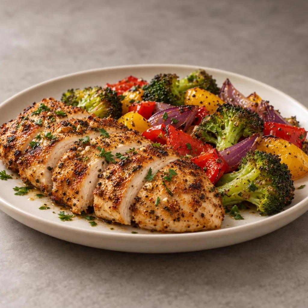 Microwave chicken bowl